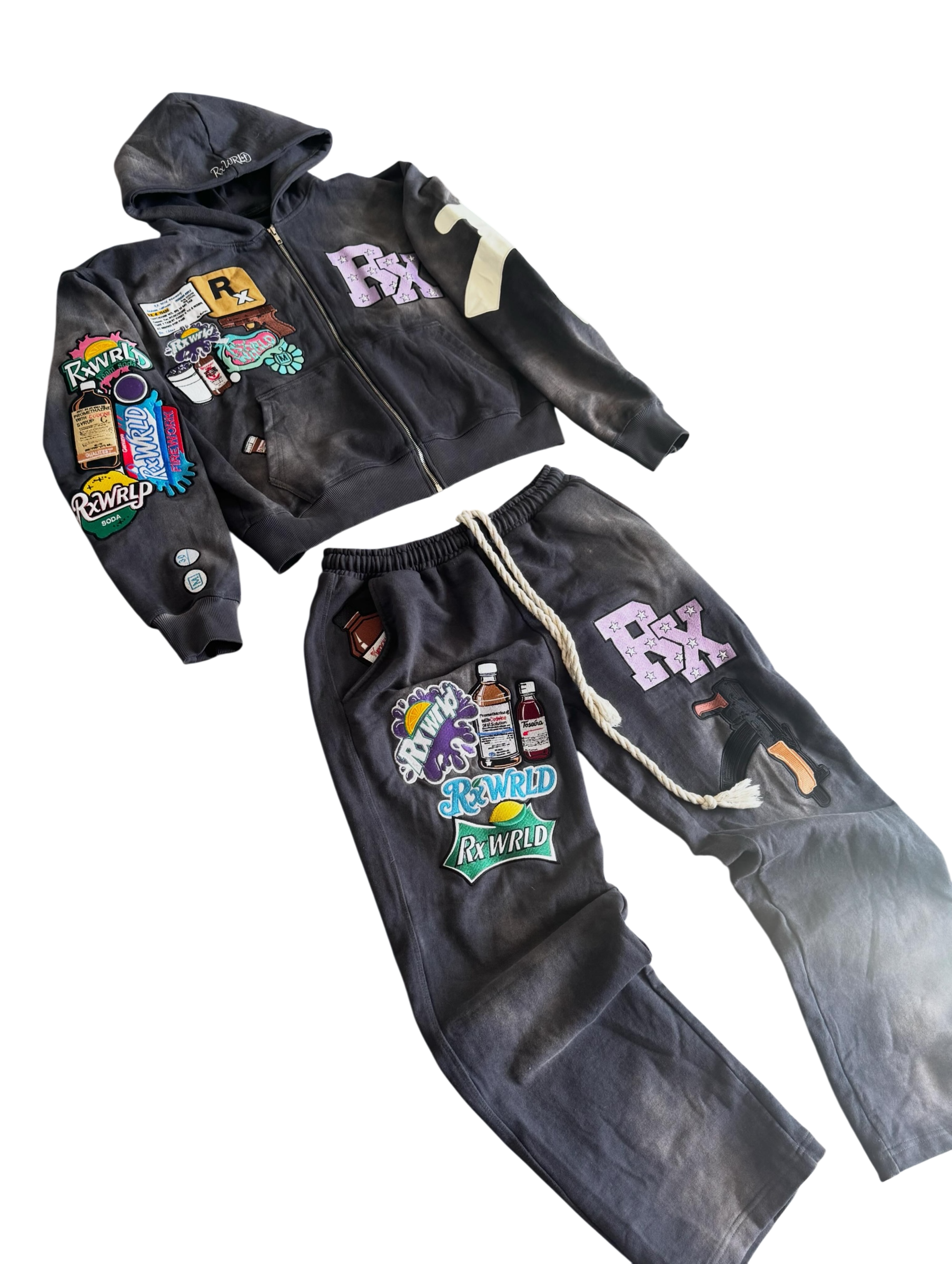 RX WRLD SWEATPANTS
